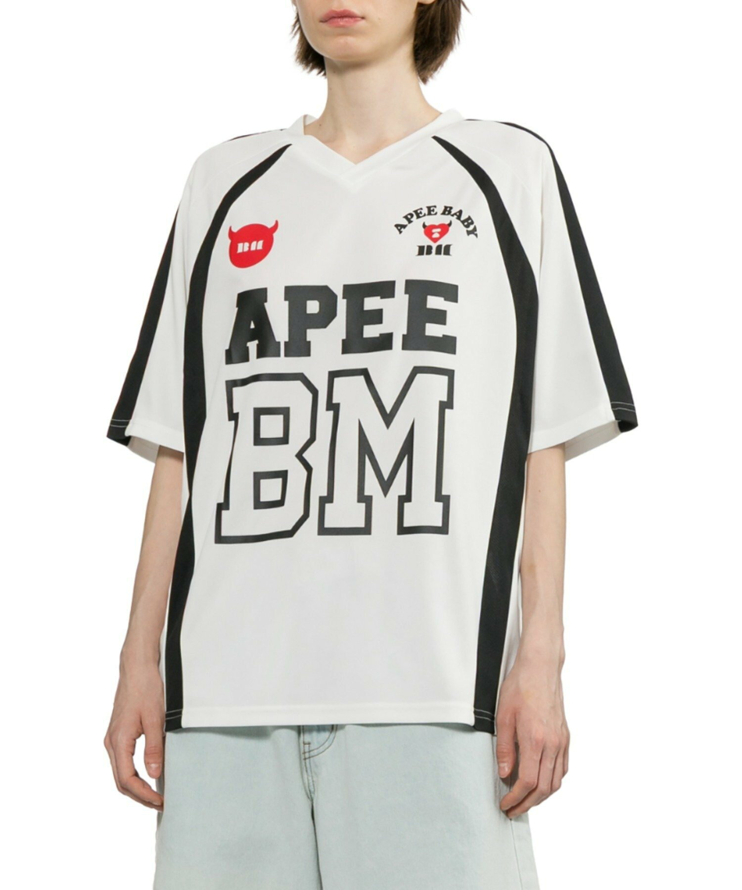 2026SS APEE X BABYMONSTER APEE BABY PRINT TEE #1 聯名足球