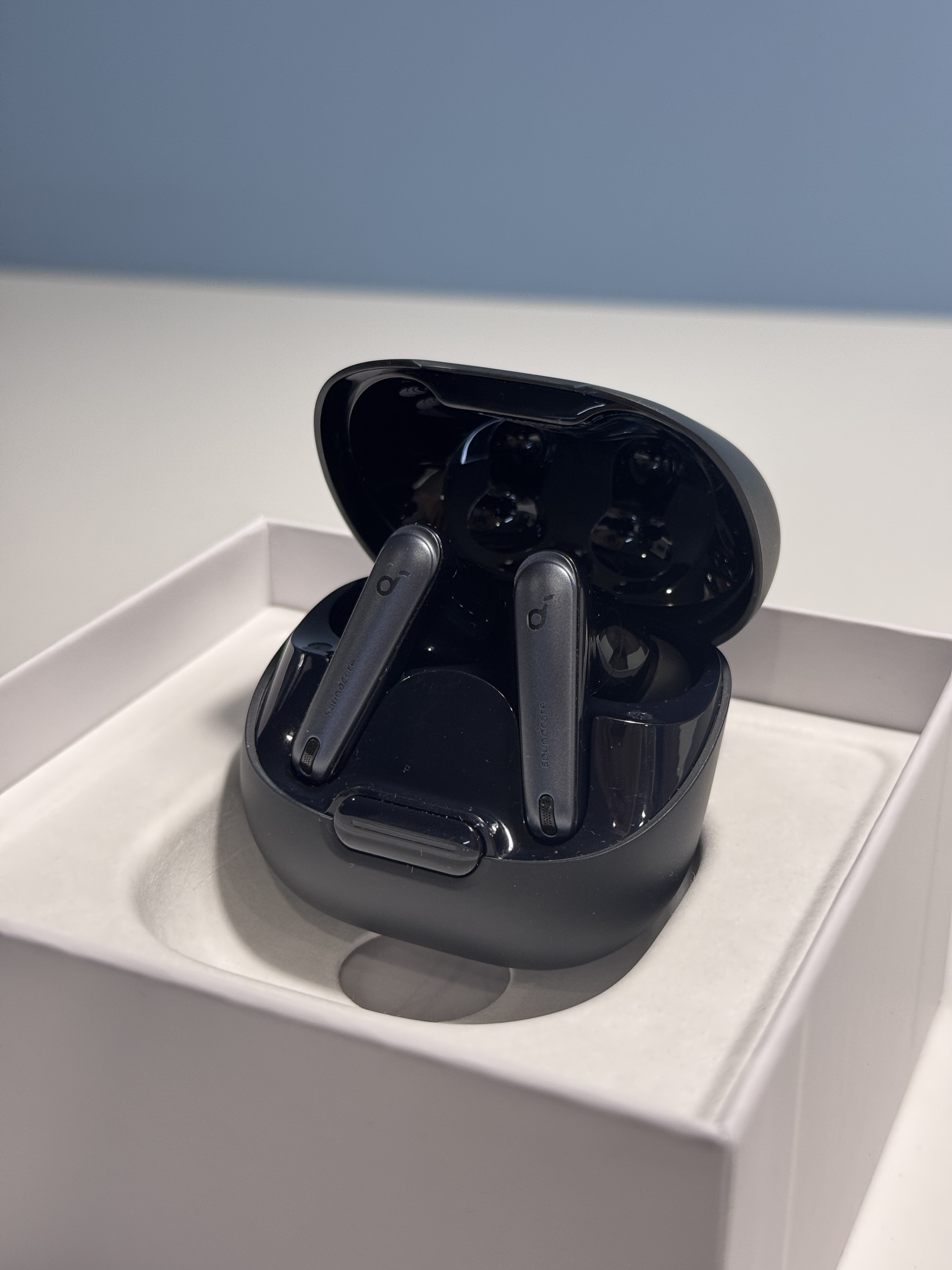 福利品出清【Anker】Soundcore Liberty 4 NC 主動降噪真無線藍牙耳機 星際黑