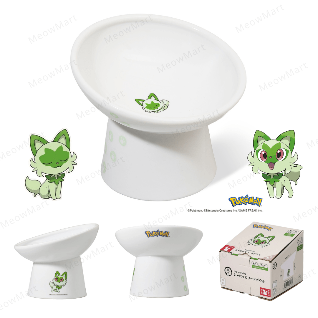 Pokémon x necoichi 新葉喵斜口碗