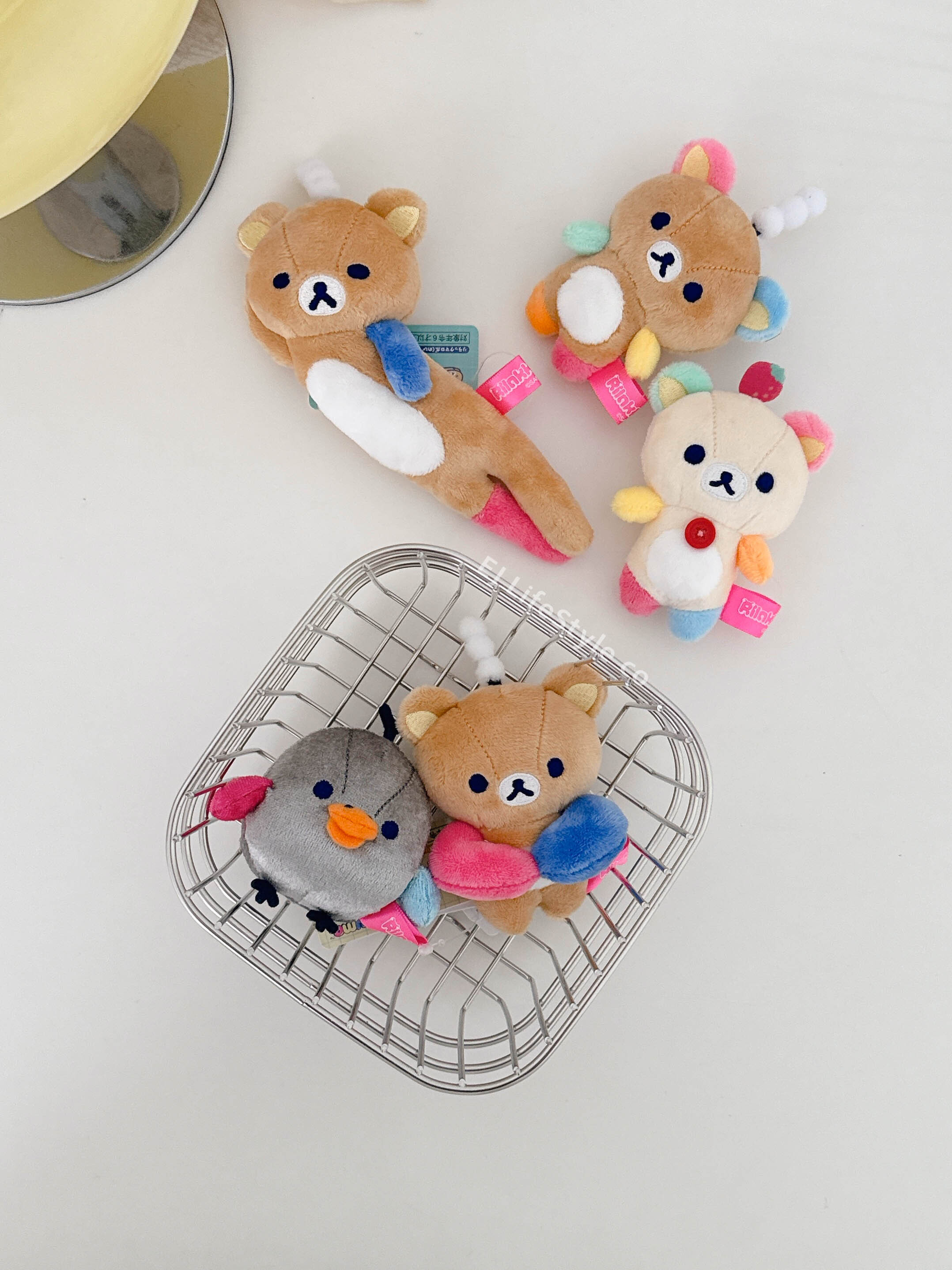 🇯🇵 RILAKKUMA 拉拉熊 實驗室系列 小白熊 小黃雞 絨毛玩偶 小公仔 / 現貨