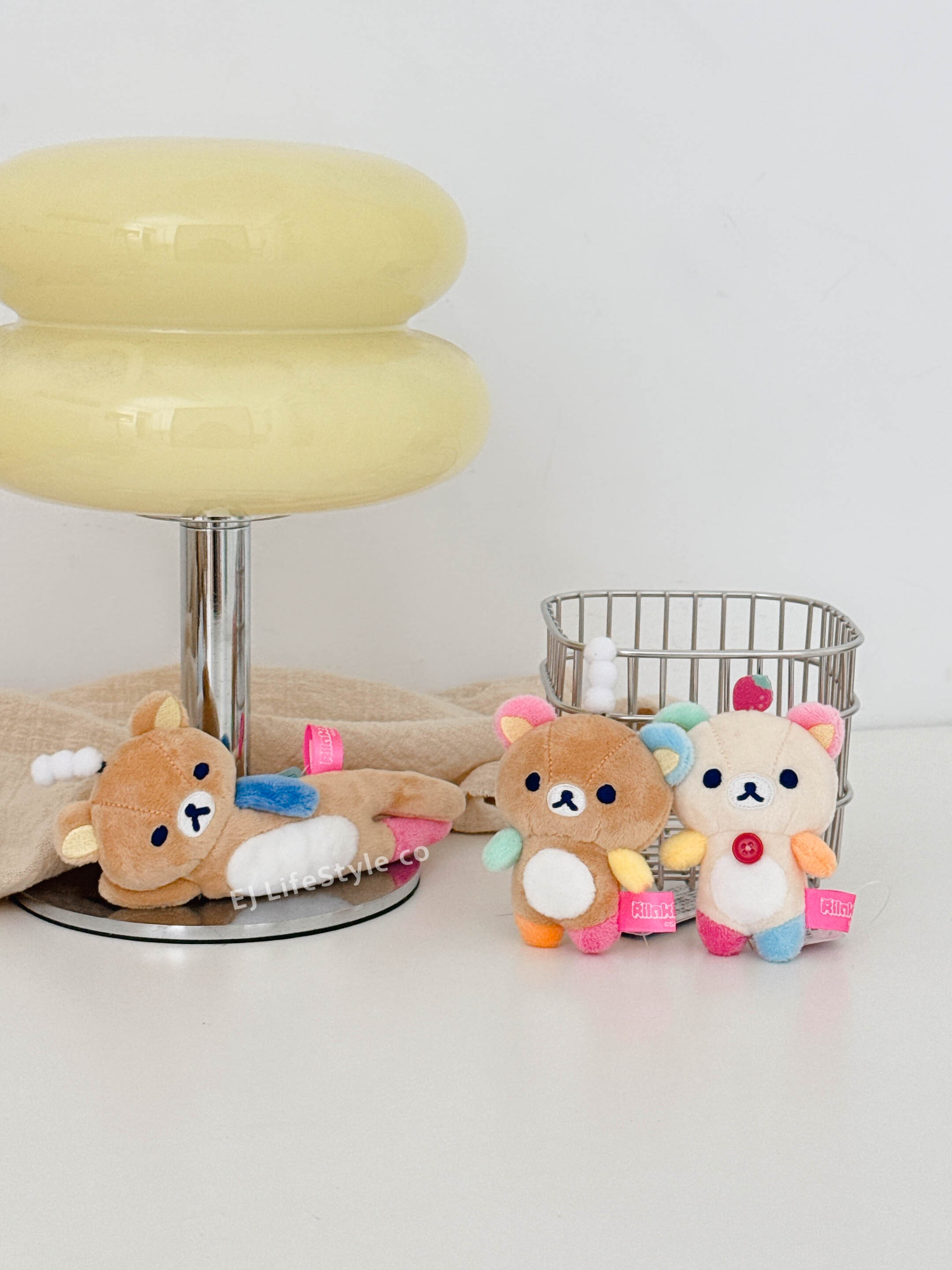 🇯🇵 RILAKKUMA 拉拉熊 實驗室系列 小白熊 小黃雞 絨毛玩偶 小公仔 / 現貨