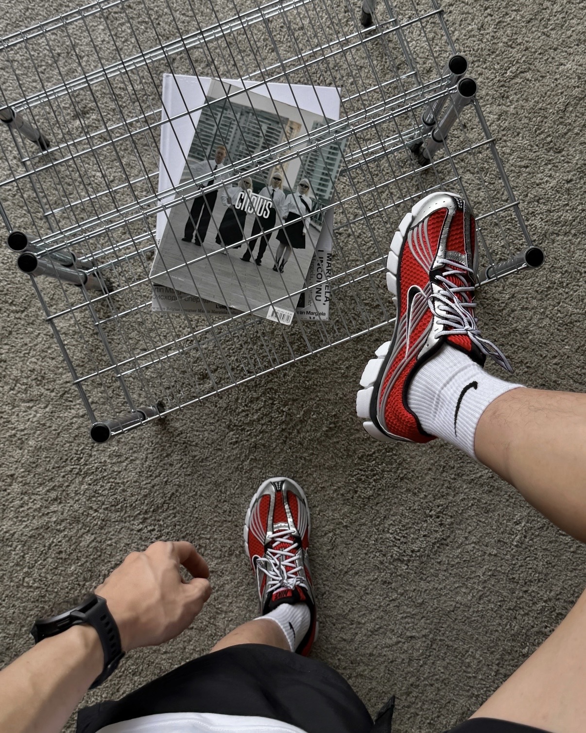 NIKE ZOOM SKYLON 11 紅黑 灰銀 復古 撞色 女鞋 IU7360-600 男鞋 IU1869-600 / 調貨
