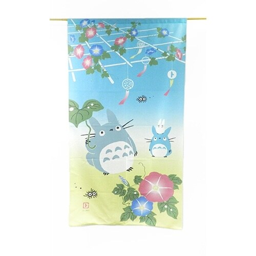 門簾 龍貓 夏天的顏色