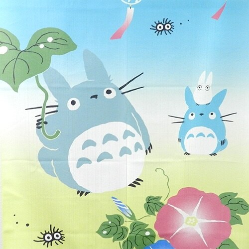 門簾 龍貓 夏天的顏色