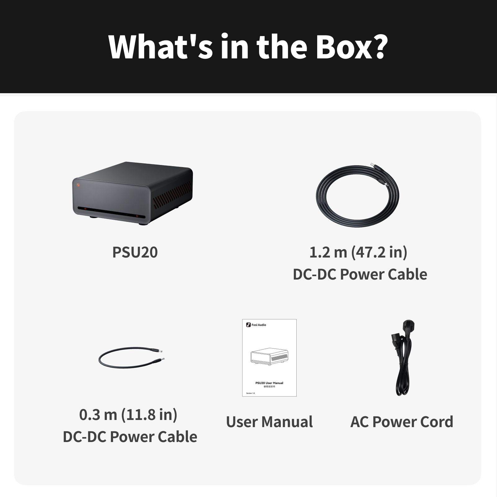 Fosi Audio PSU20 Linear Power Supply