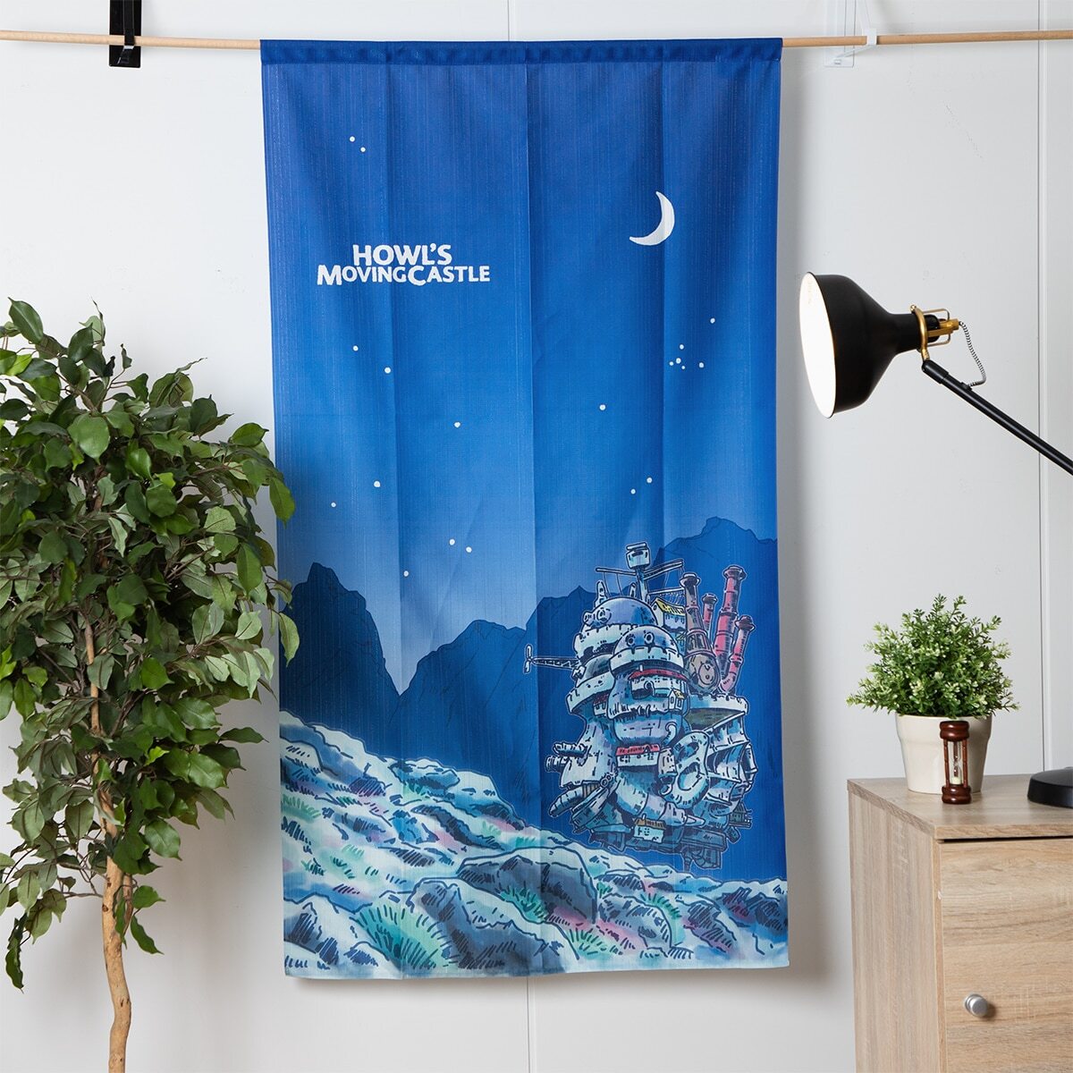 門簾 霍爾的移動城堡 月夜