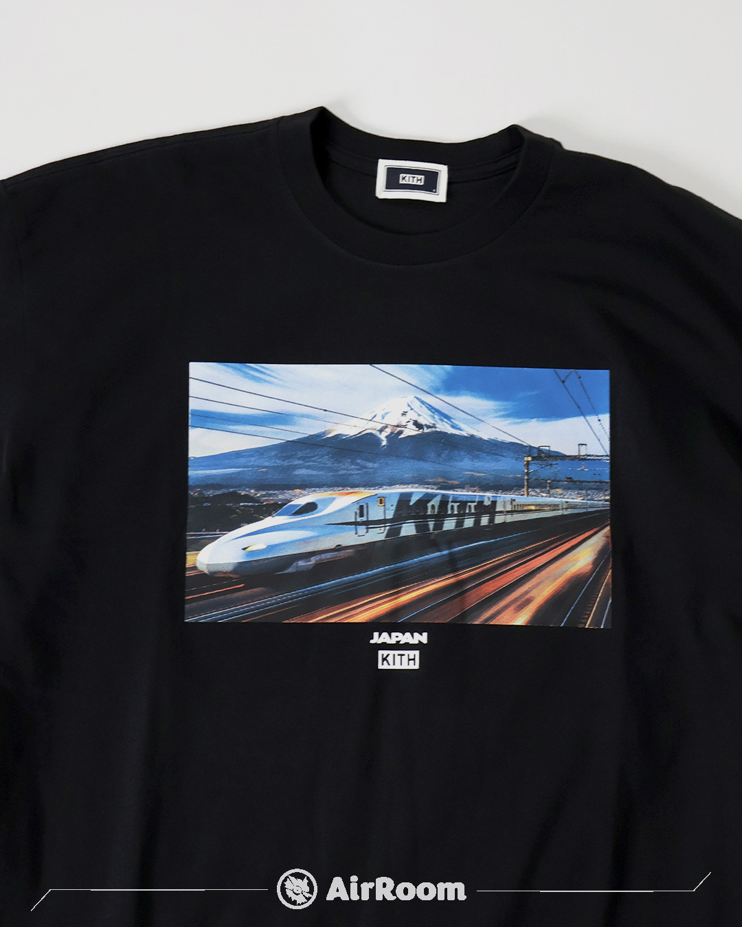 2026SS KITH JAPAN SPEEDING SHINKANSEN T-Shirt 新幹線 富士山 短T 現貨 26073060001630