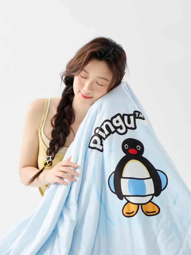 PINGU 企鵝家族 涼感棉被