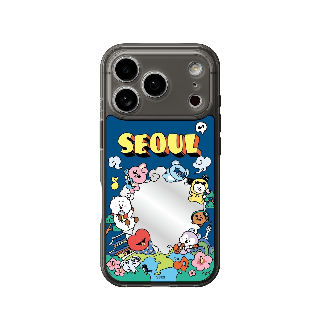 宇宙明星BT21 手機鏡面背貼膜 / Seoul