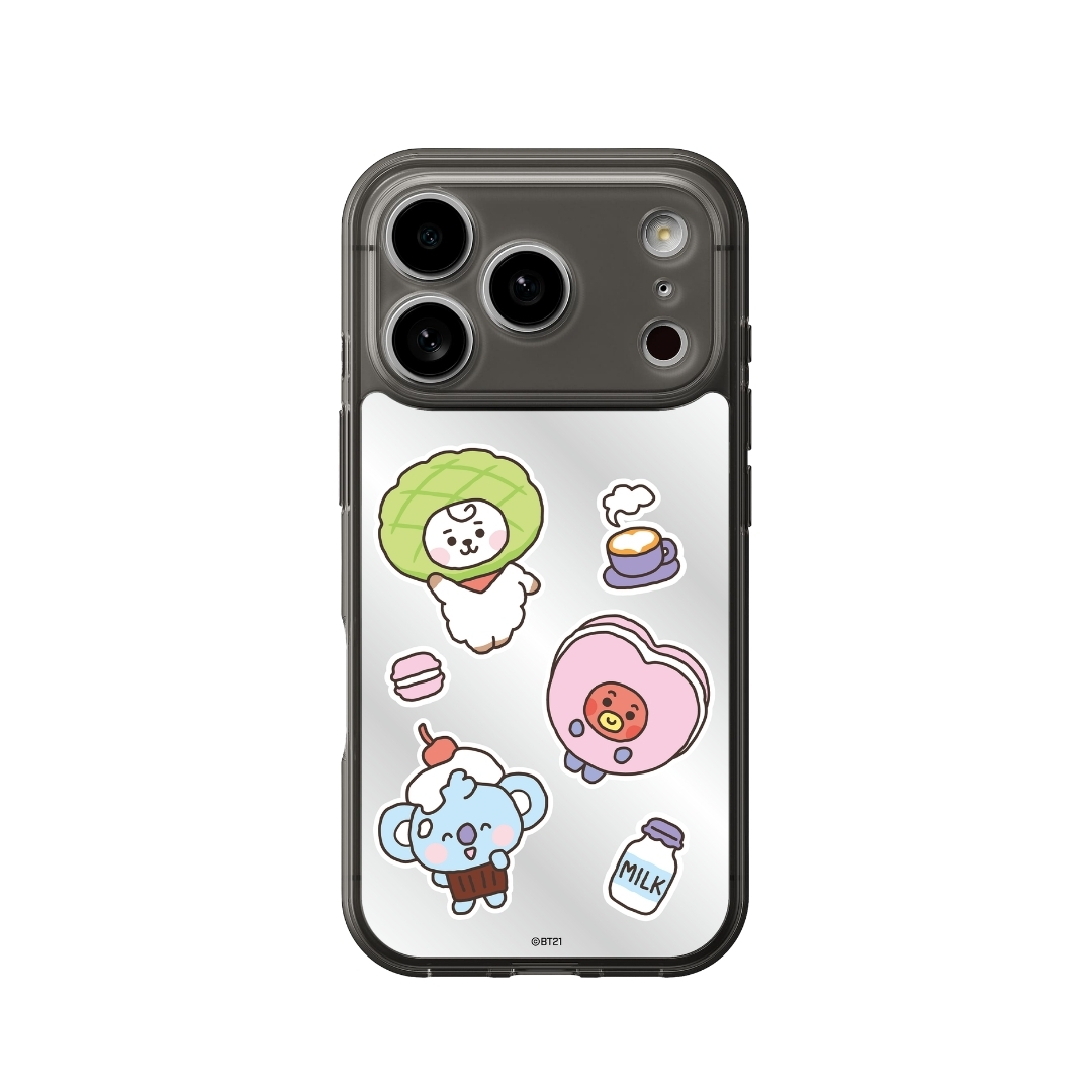 宇宙明星BT21 手機鏡面背貼膜 / Cake A