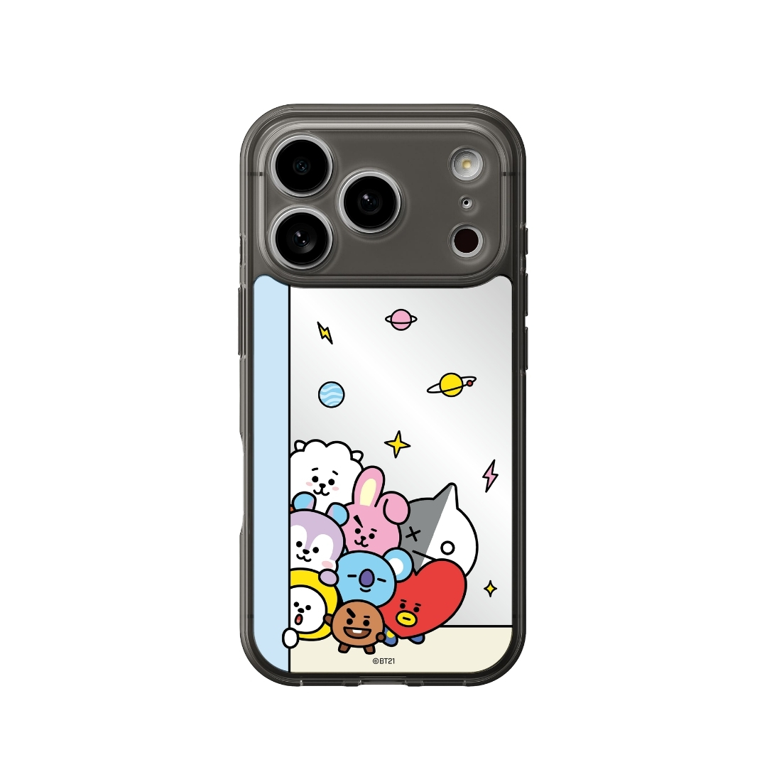 宇宙明星BT21 手機鏡面背貼膜 / Peek-a-boo