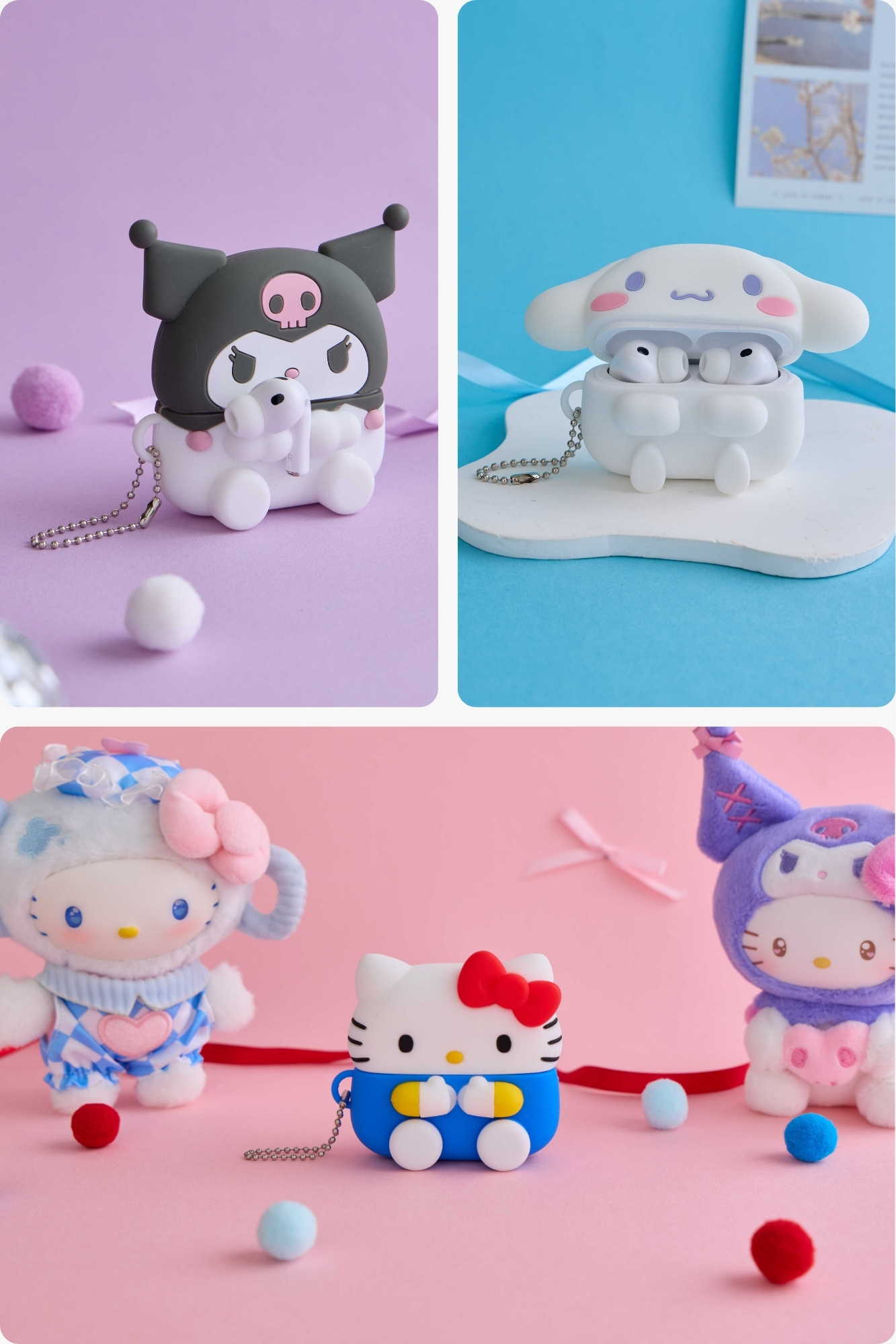 Gourmandise 三麗鷗 3D造型 AirPods Pro 3 耳機套 日本國內版