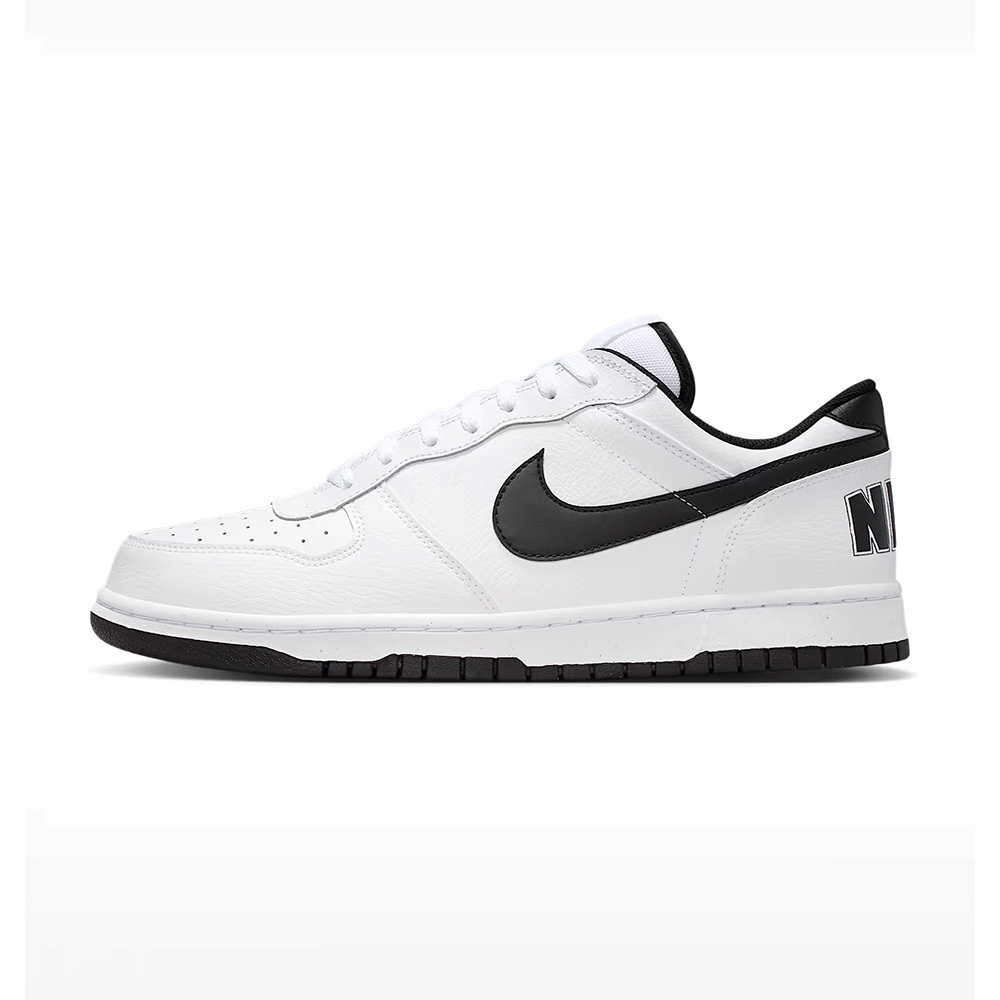 Nike Big Low 男鞋 白色 皮革 滑板 板鞋 運動 休閒鞋 355152-109