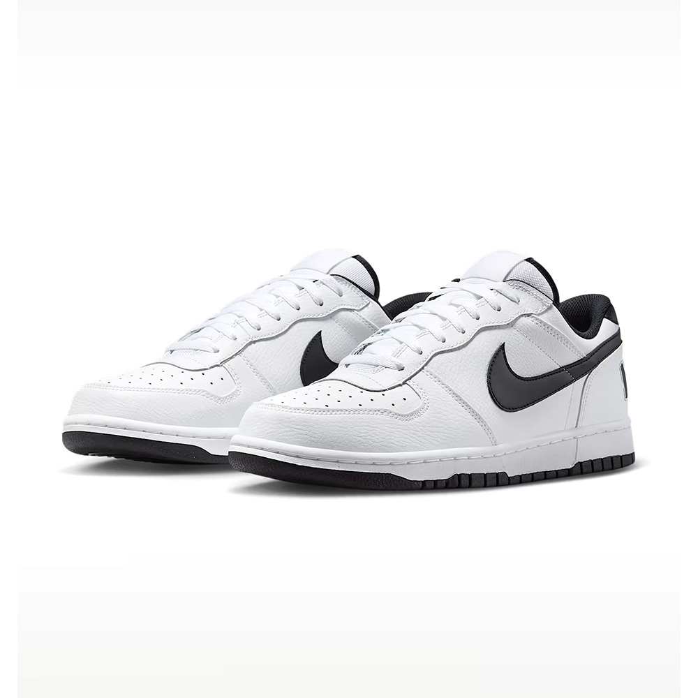 Nike Big Low 男鞋 白色 皮革 滑板 板鞋 運動 休閒鞋 355152-109