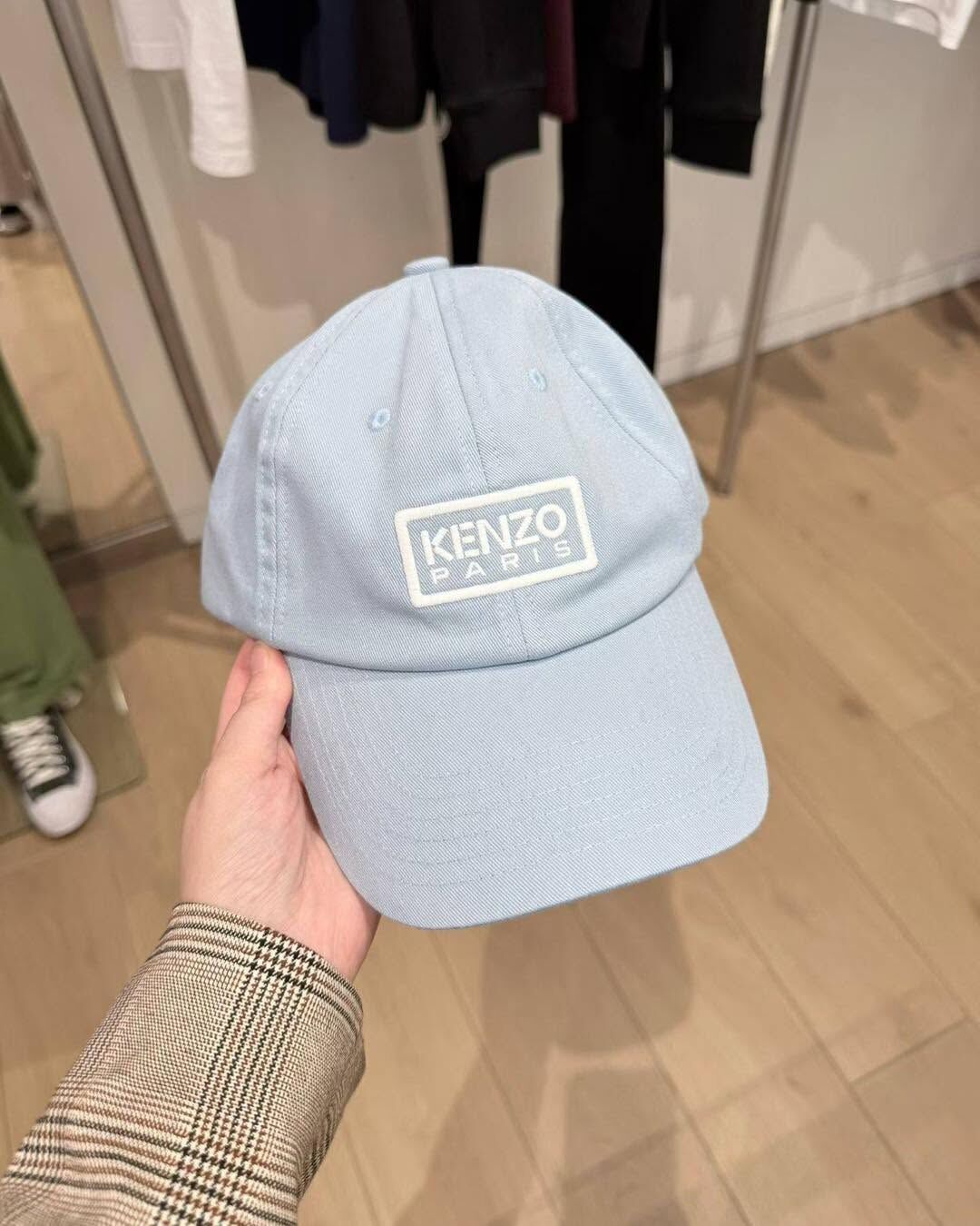 LYS02136 Kenzo 淺藍色Cap帽(可調節)