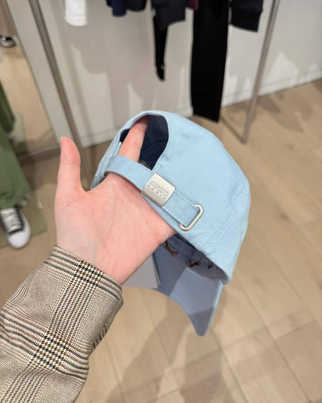 LYS02136 Kenzo 淺藍色Cap帽(可調節)