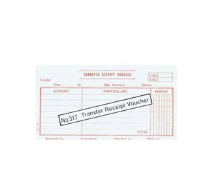 317 A/C VOUCHER - TRANSFER RECEIPT 500131700