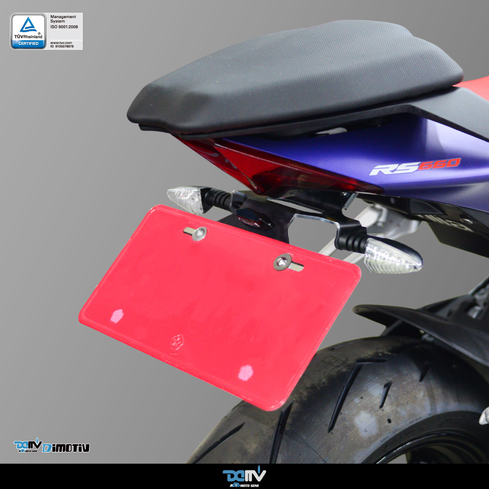 【DIMOTIV】 Aprilia RS 660 / Tuono 660 20-26 短牌架 (可選直上原廠方向燈 or LED改裝)