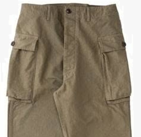 VISVIM VETERANS PANTS (( USED A )) 中古美品 - KHAKI SIZE 3 = W34 PRE ORDER ITEM (預訂中)