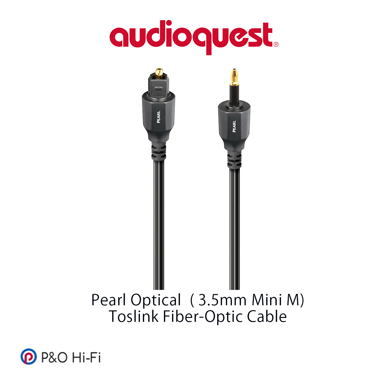 AudioQuest Pearl Optical (珍珠) (3.5mm Mini M)數碼光纖訊號線