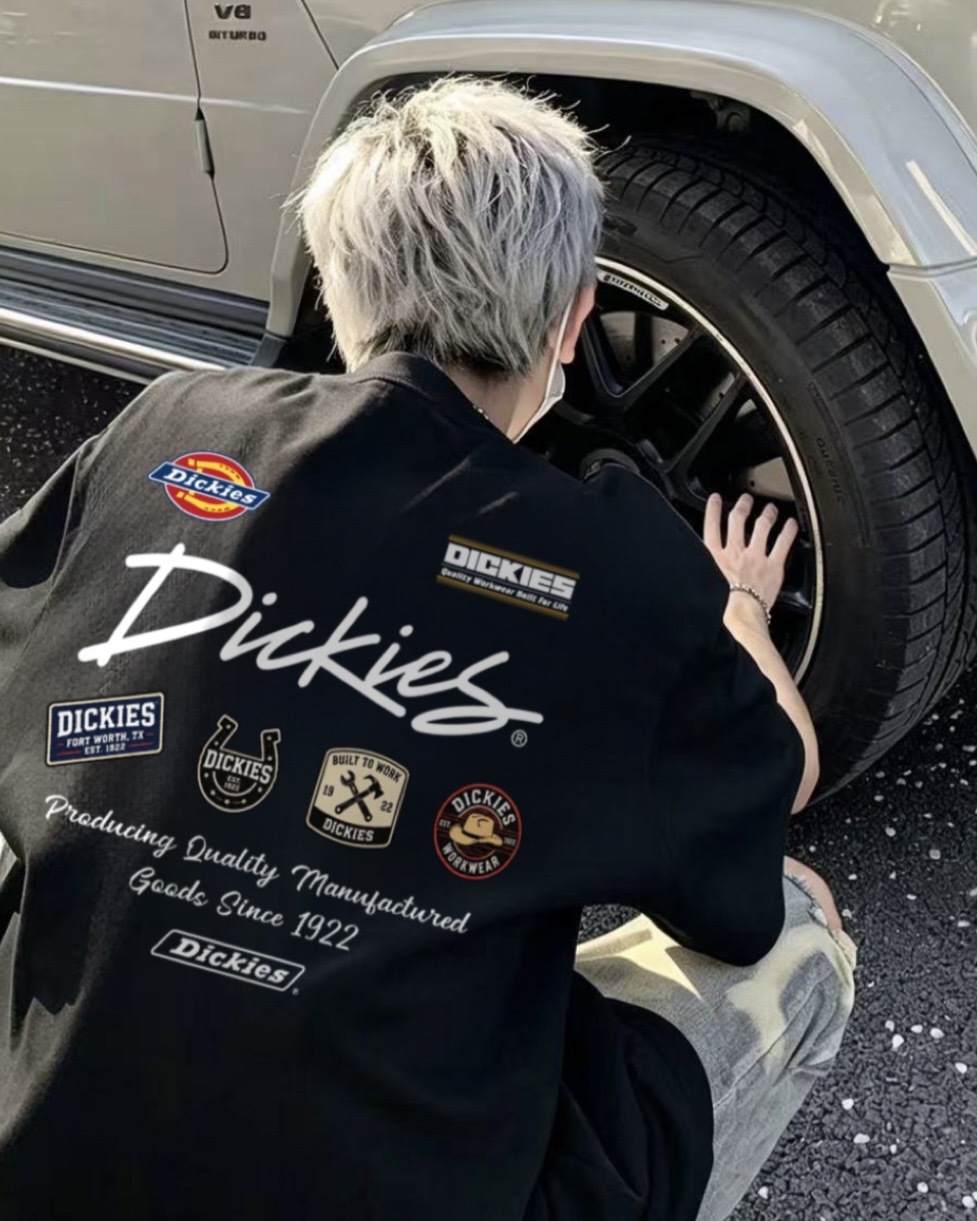 預購 Dickies 300g 重磅 工裝美式貼布 純棉Tee