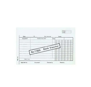 1786A  A/C VOUCHER - BANK 500117860