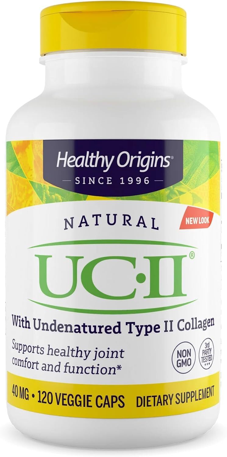 [現貨] 非變性二型膠原蛋白 40毫克 120粒 Healthy Origins UC-II