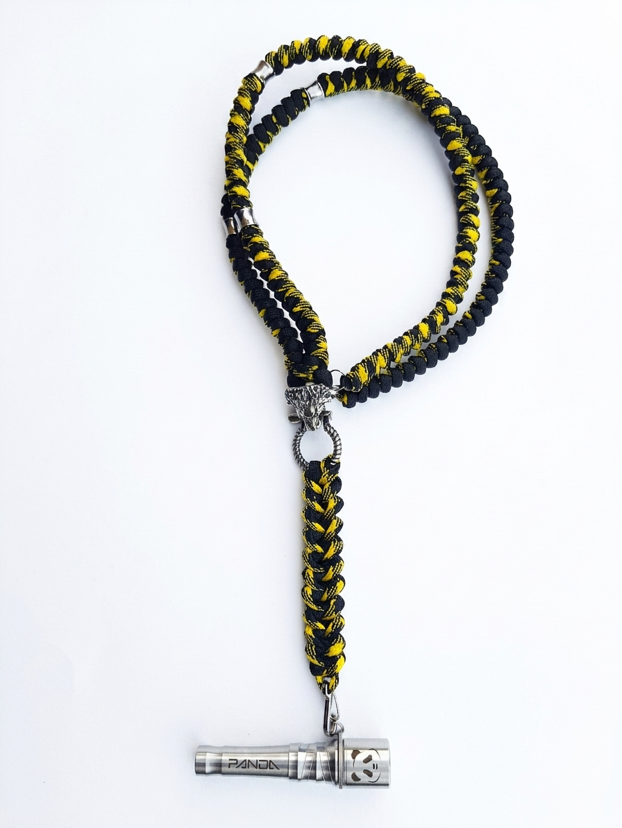 Panda Mouthtip Gold “Lion” - "Neck" - Bee + Black