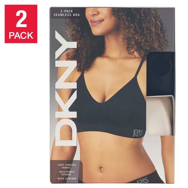 【現貨】 DKNY  LX072547 女士無縫內衣 (2件裝)