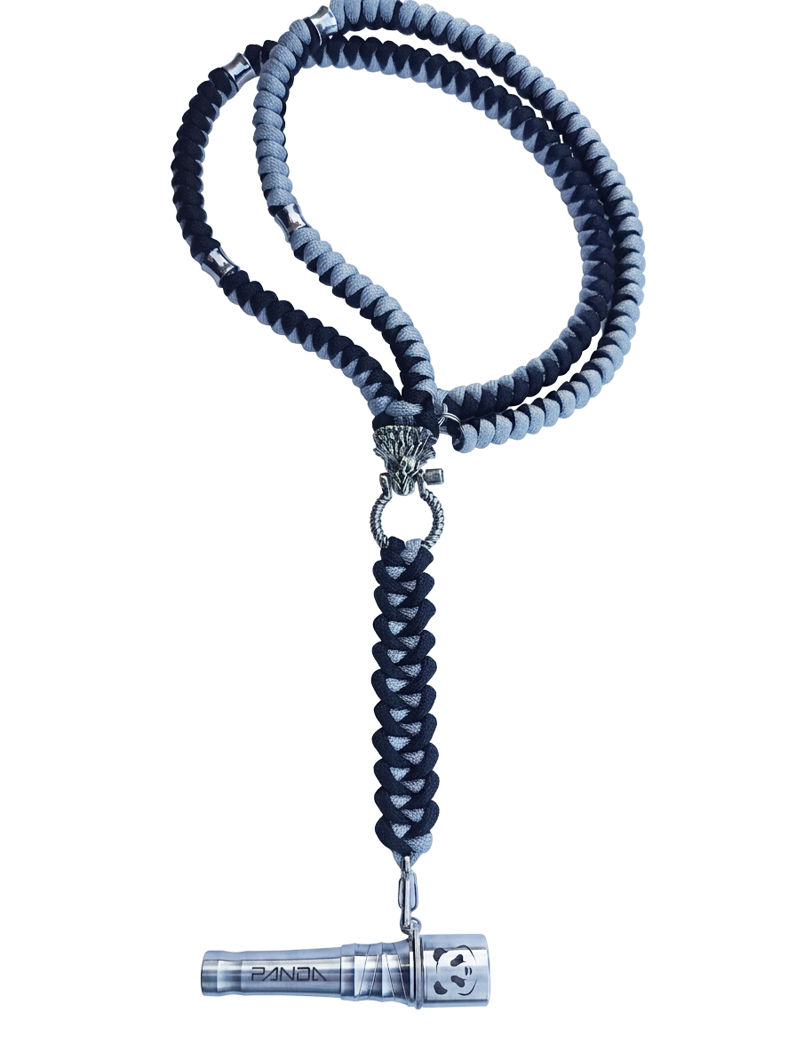 Panda Mouthtip “Lion” - "Neck" - Grey + Black