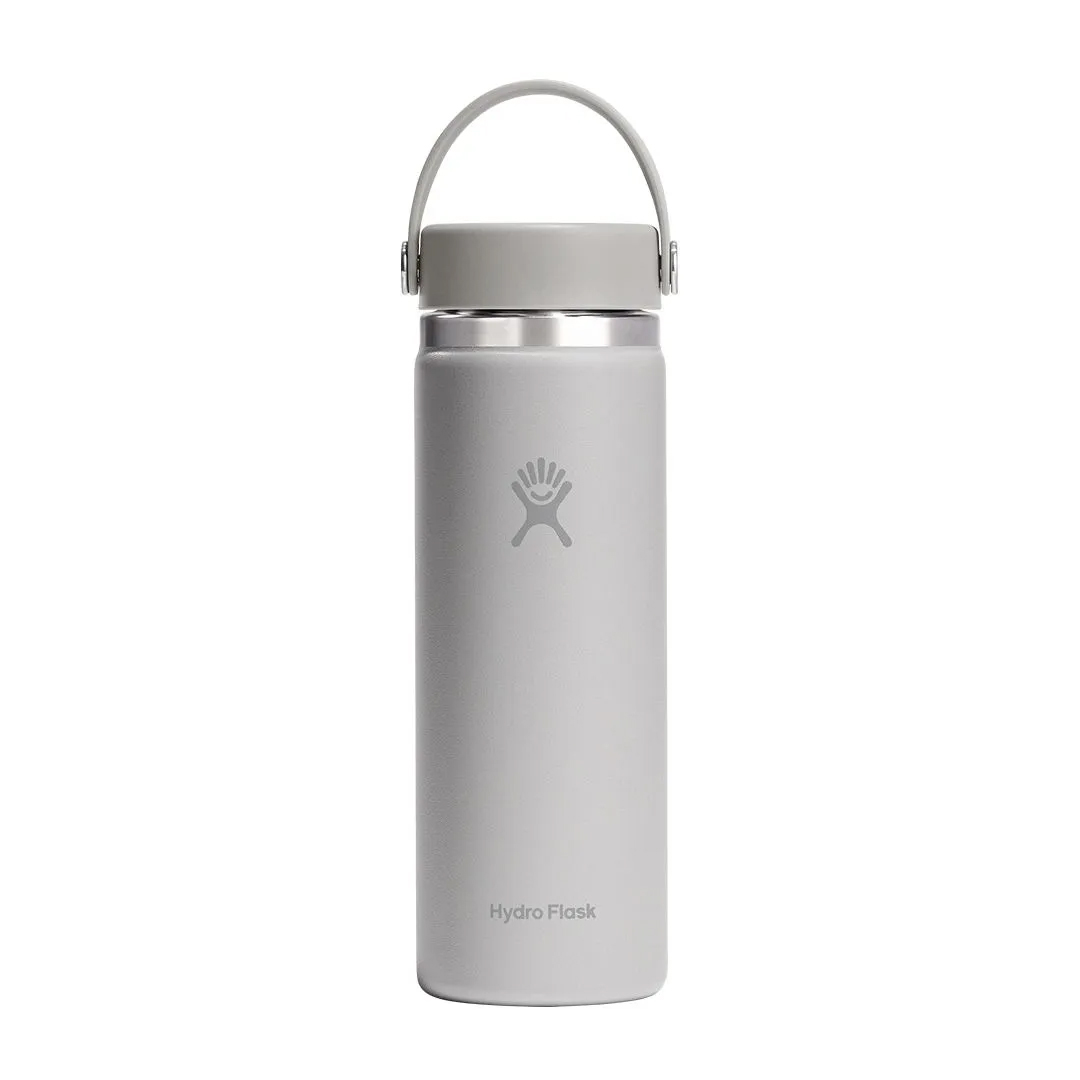 Hydro Flask 美國 20oz 寬口真空保溫鋼瓶 (粉灰色)  52HFW20CTS035