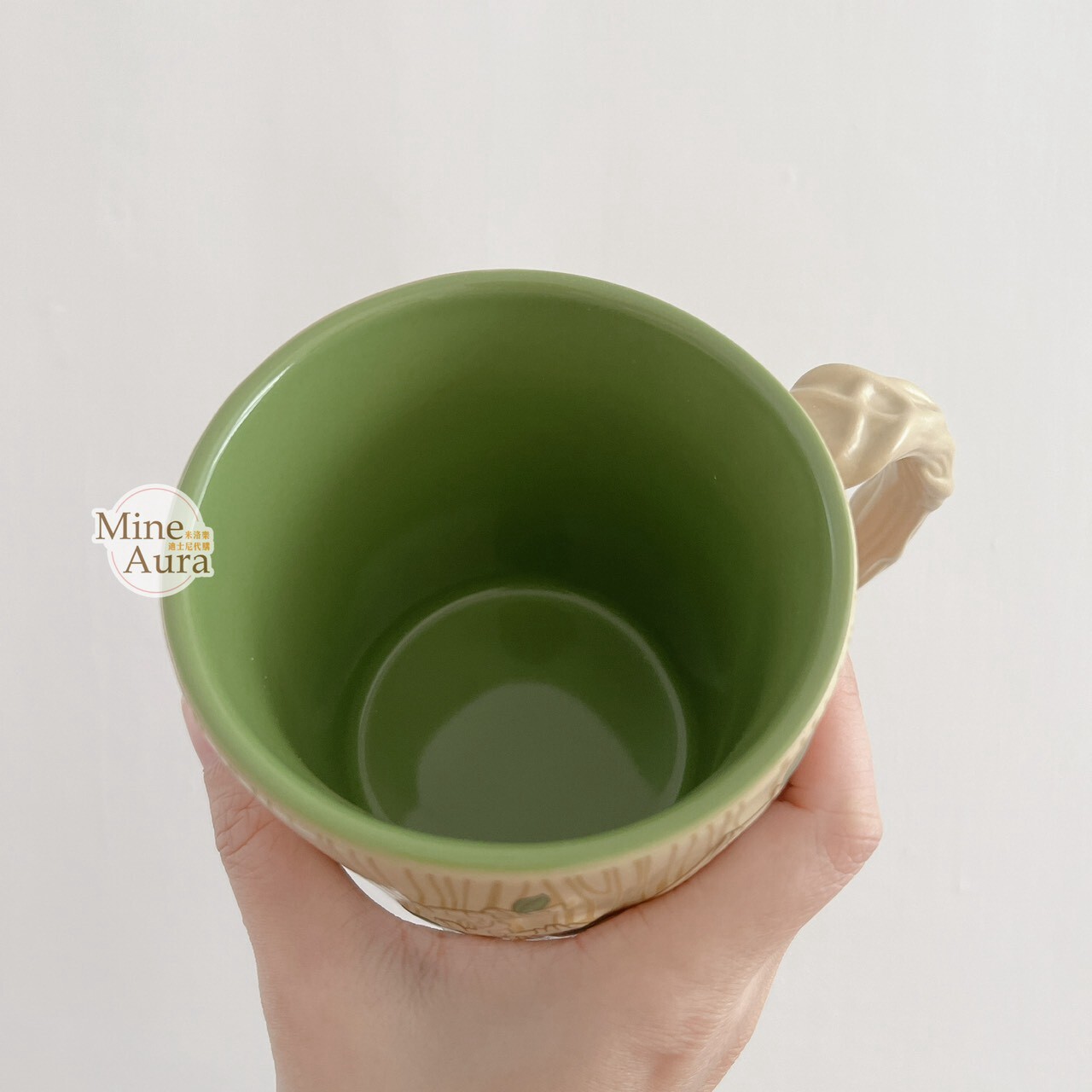 (全新NG品現貨) 格魯特 Groot 造型 湯勺+馬克杯 組 湯勺架設計 水杯 湯杯 漫威 Marvel -香港迪士尼樂園