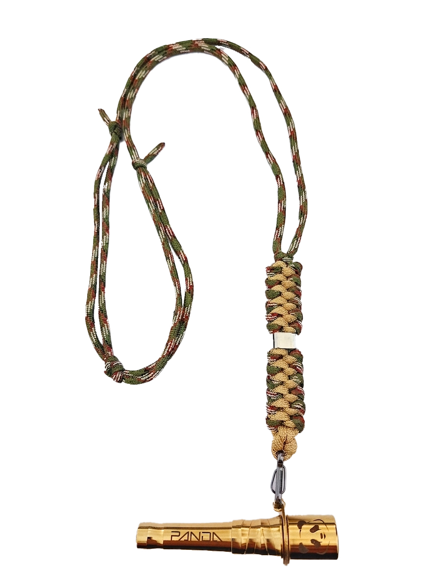 Panda Mouthtip Gold - “Neck” - Military + Gold