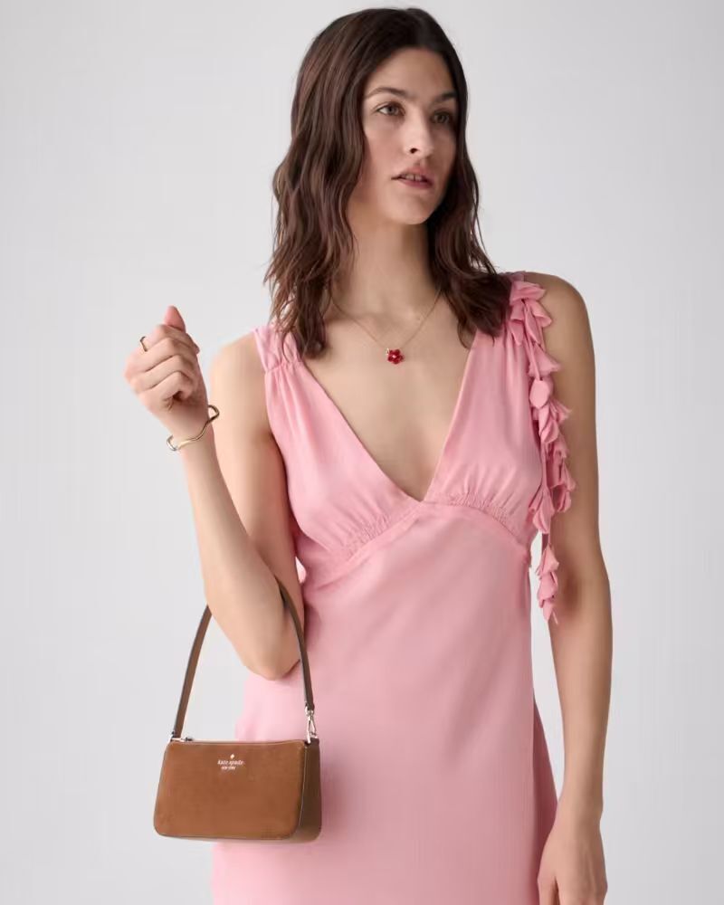 【現貨】KATE SPADE LX072554 Gemini 手提袋 (啡色)