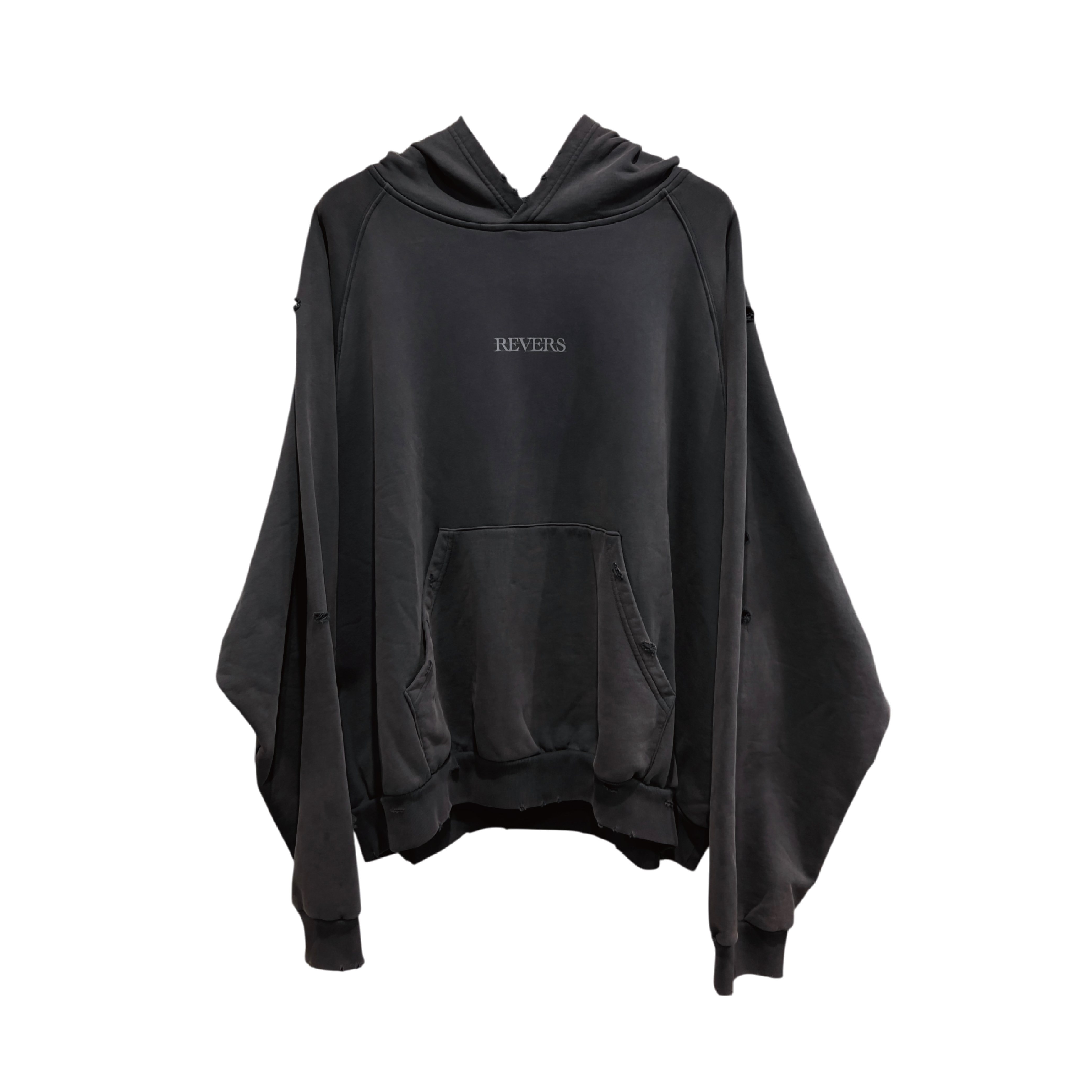 Handmade distressed hoodie