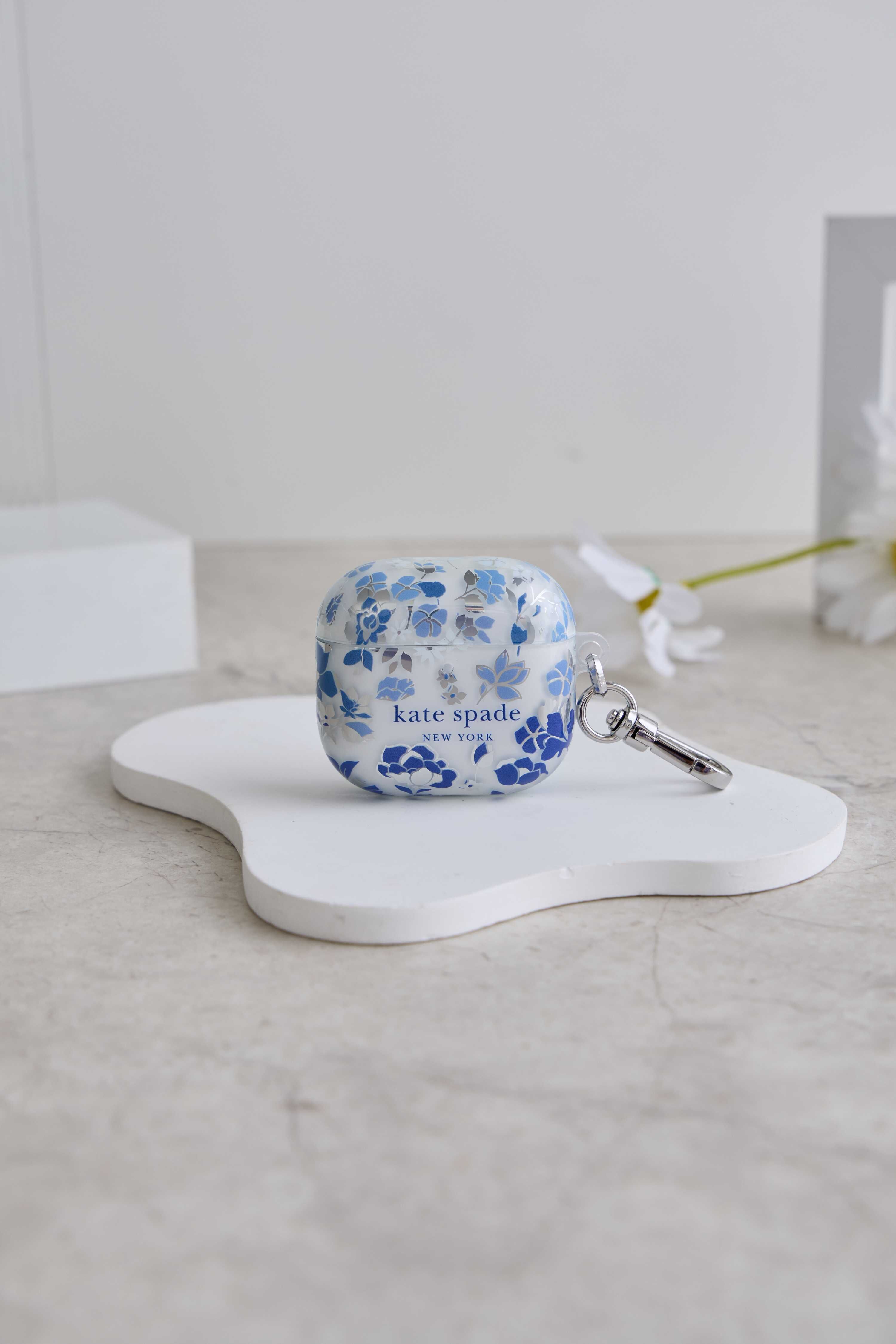 kate spade AirPods 4 耳機保護殼套 皇室藍