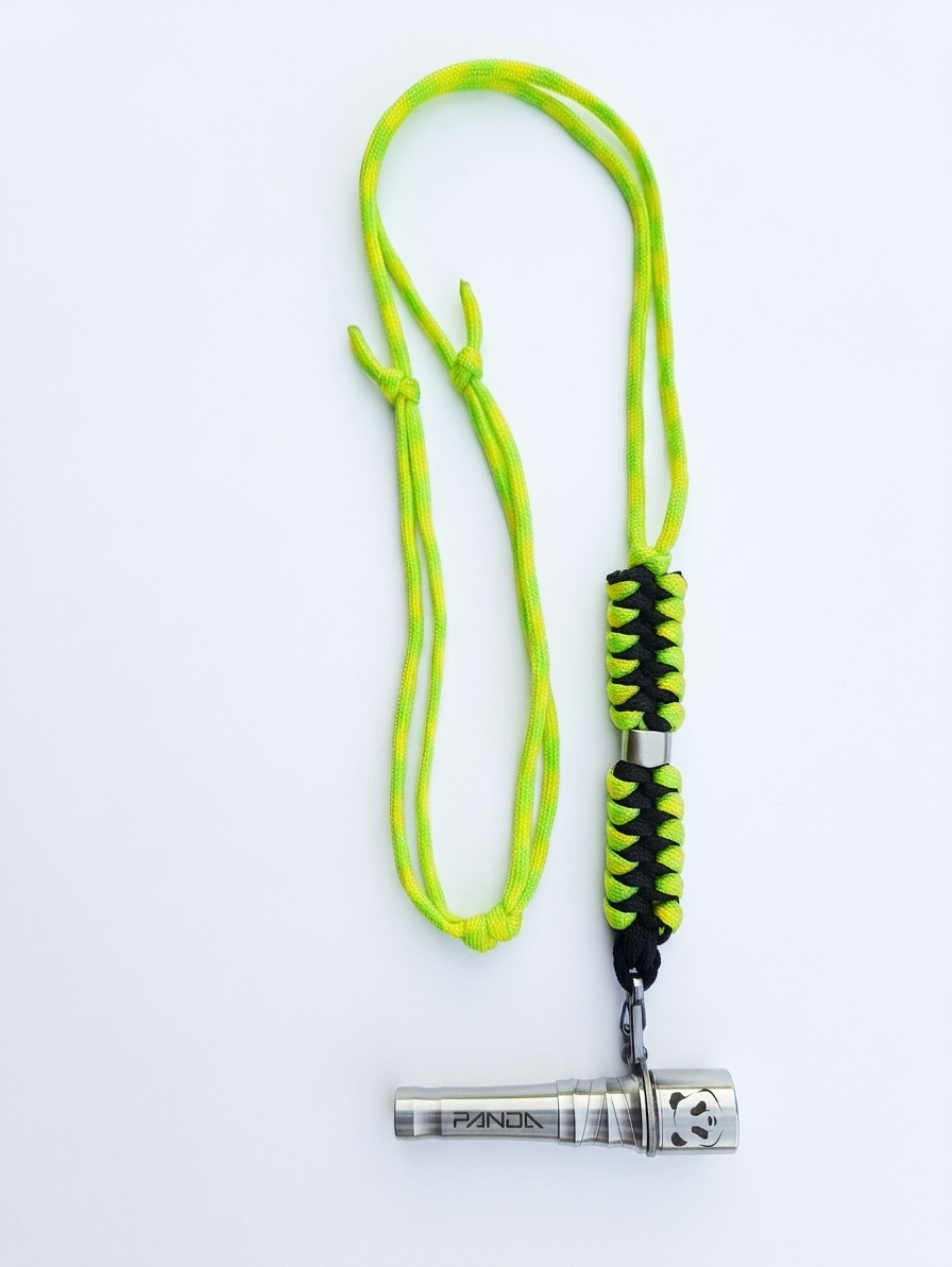 Panda Mouthtip “Neck” - Lime Lemon + Black