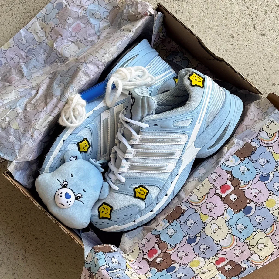 【預訂】ADIDAS ADISTAR CONTROL 5 CARE BEARS  粉藍- WOMEN