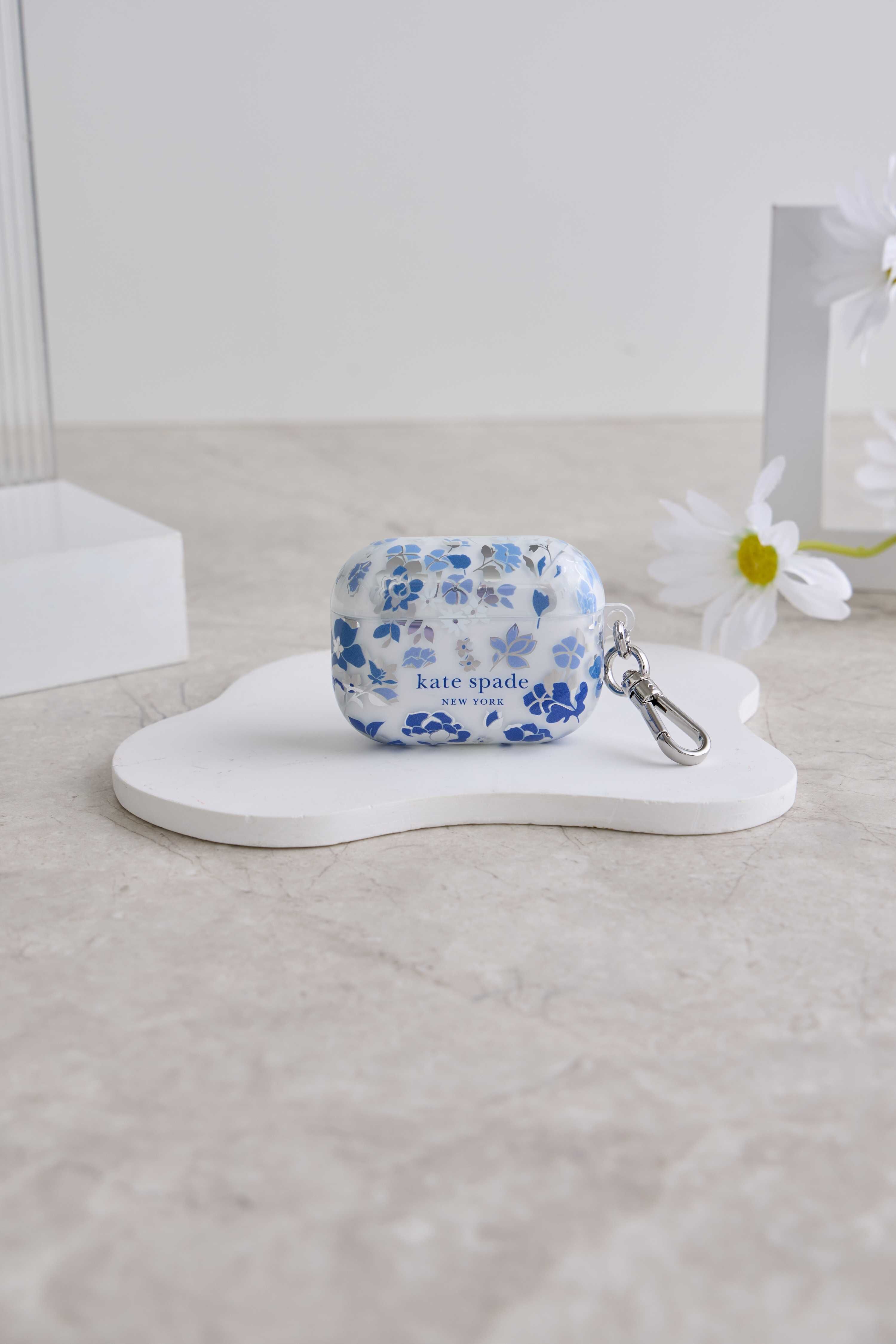 kate spade AirPods Pro (第3代) 耳機保護殼套 皇室藍