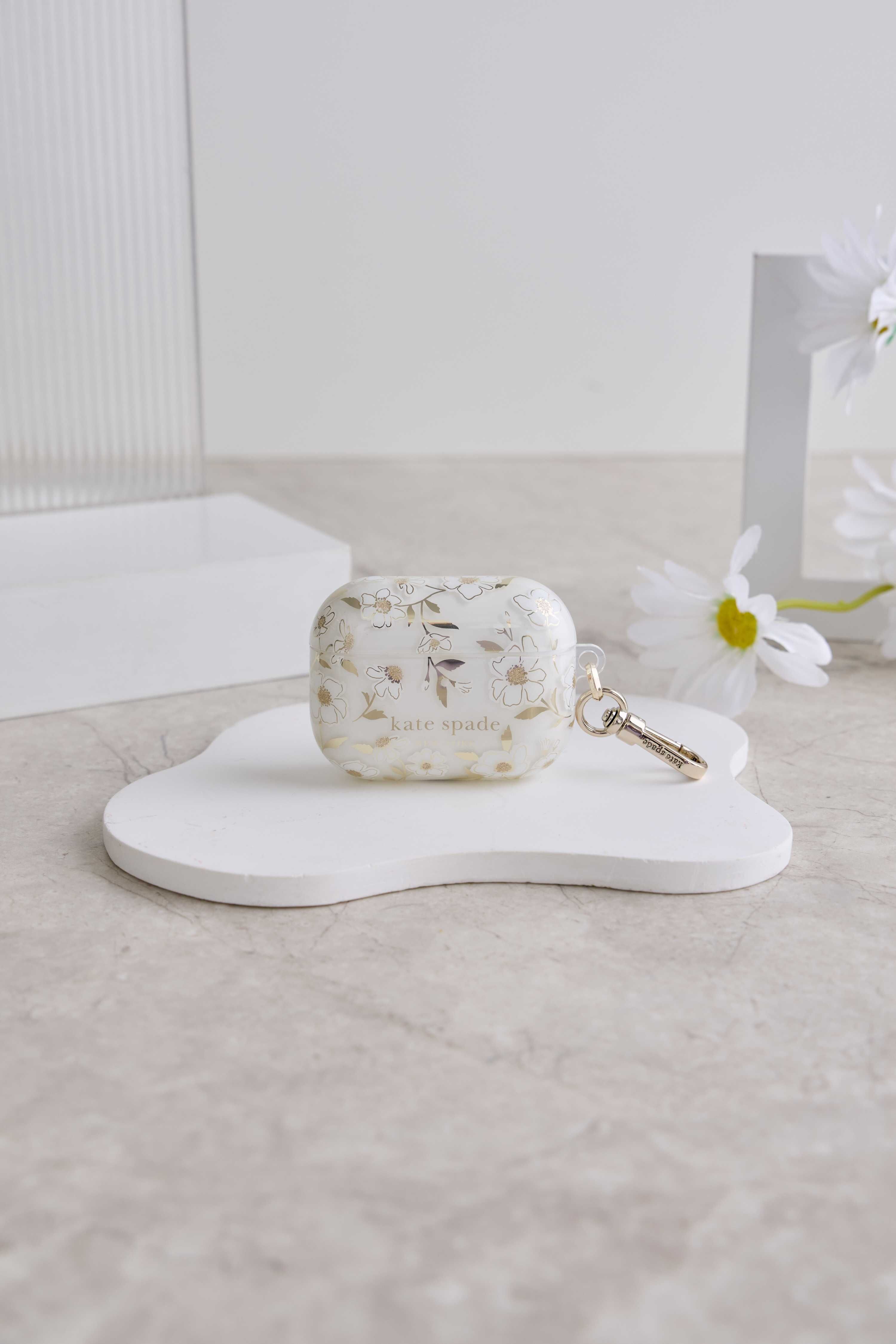 kate spade AirPods Pro (第3代) 耳機保護殼套 茉莉芬芳