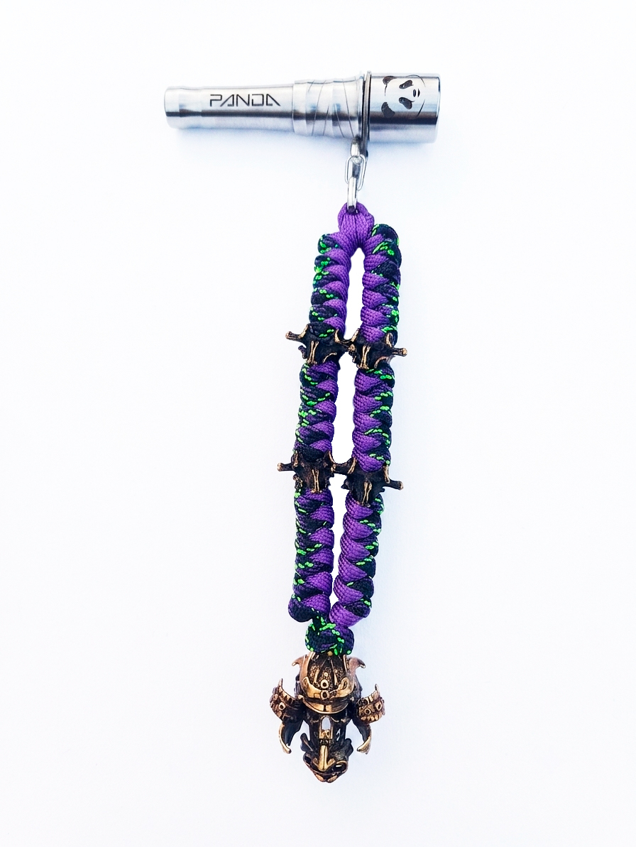 Panda Mouthtip "Samurai" - "Double" - Lava + Purple