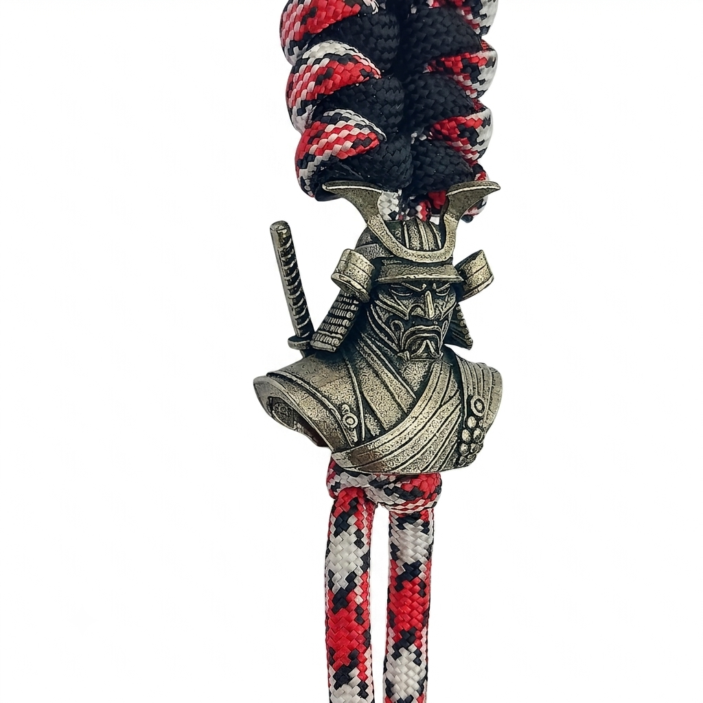 Panda Mouthtip "Samurai" - "Double" -  Red White + Black