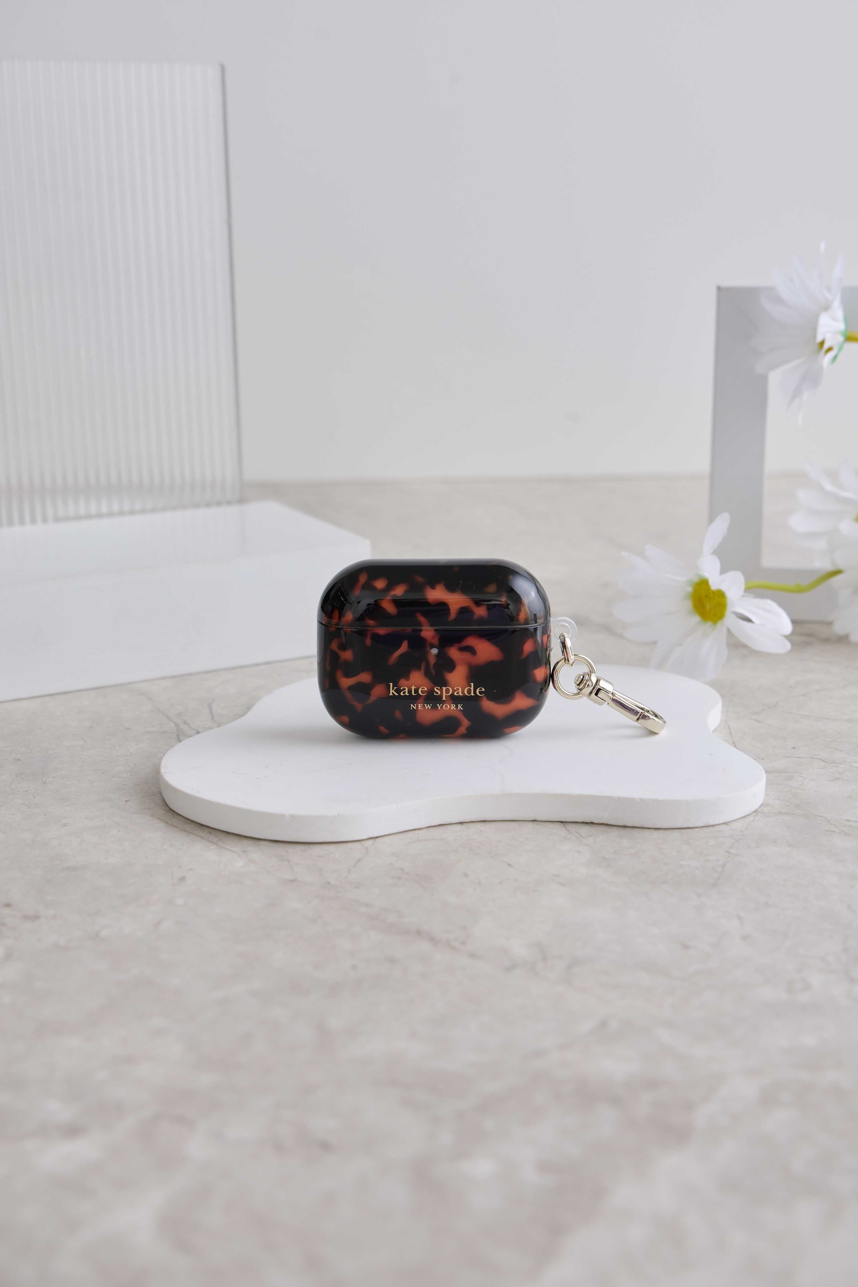 kate spade AirPods Pro (第3代) 耳機保護殼套 華麗玳瑁