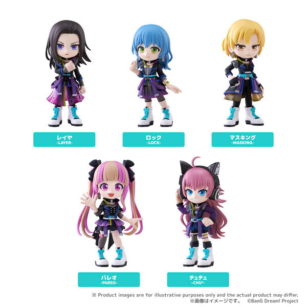 PalVerse　BanG Dream! RAISE A SUILEN 1BOX6入（全6種） (附特典)