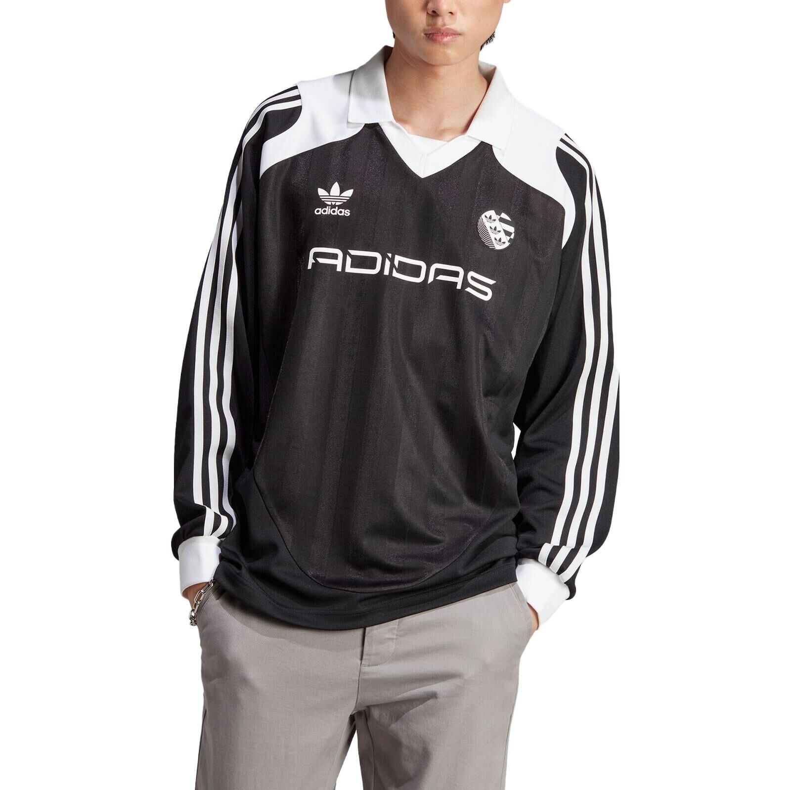 【代購】Adidas Originals ADILENIUM Soccer Jersey Men's Black IW3642