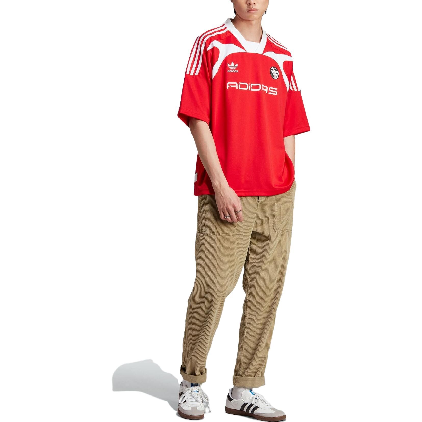 【代購】Adidas Originals ADILENIUM Soccer Jersey Men's Red IW3637