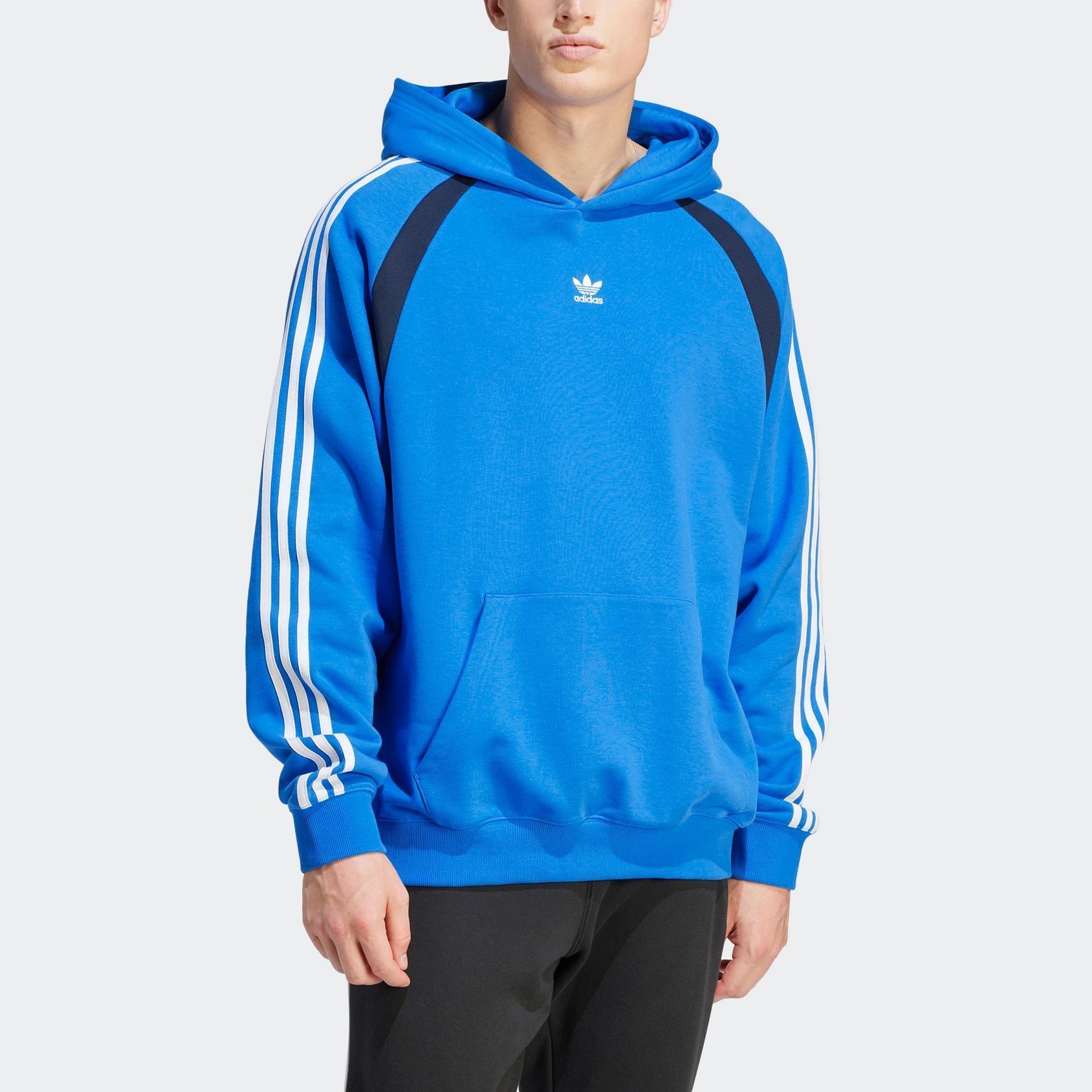 【代購】Adidas Originals ADILENIUM Sweatshirt Men's Bird Feather Blue IW3647