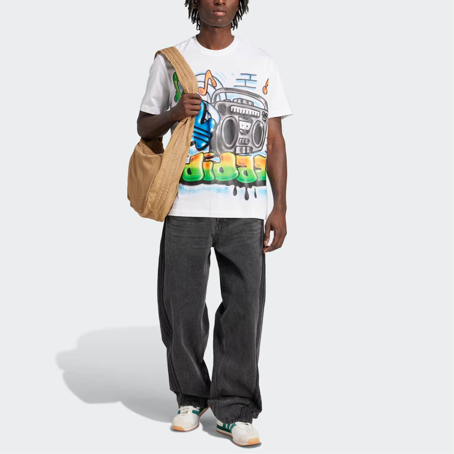 【代購】Adidas Originals ADILENIUM Jeans Men's Black JY6291