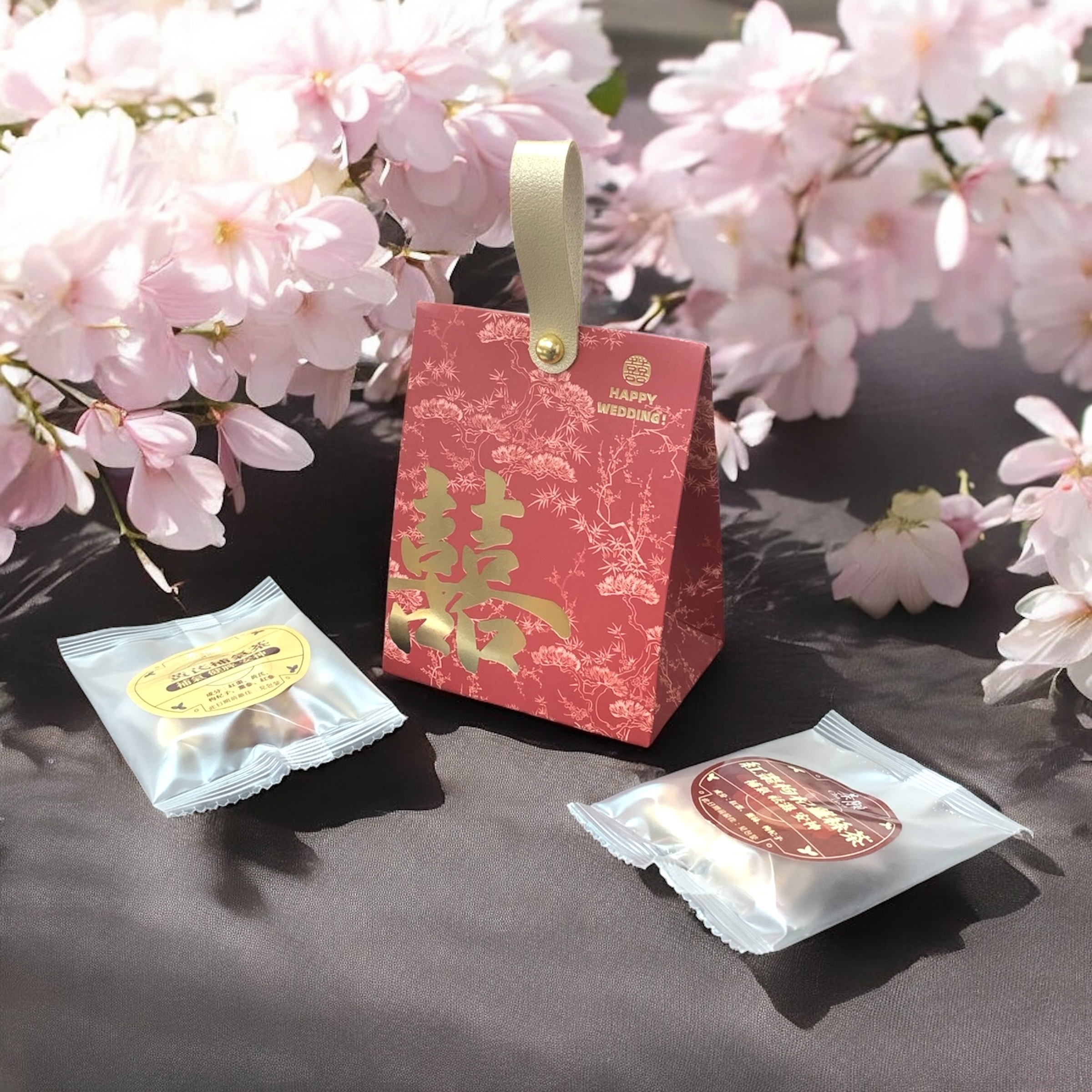 婚宴回禮 禮盒008 + 2包自選茶包 (15種口味可選)