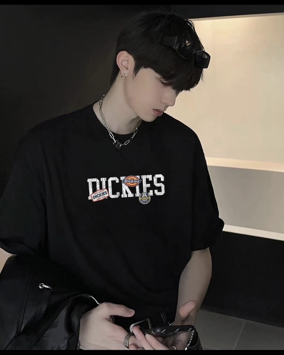 Dickies 美式 復古 logo 仿刺繡 塗鴉 重磅 純棉 短袖 4色